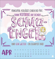 Schutzengel Postkartenkalender 2023