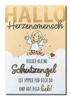 Schutzengel-Karte „Hallo Herzensmensch“