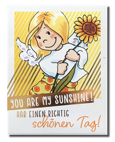 Polaroid-Postkarte „You are my sunshine!“